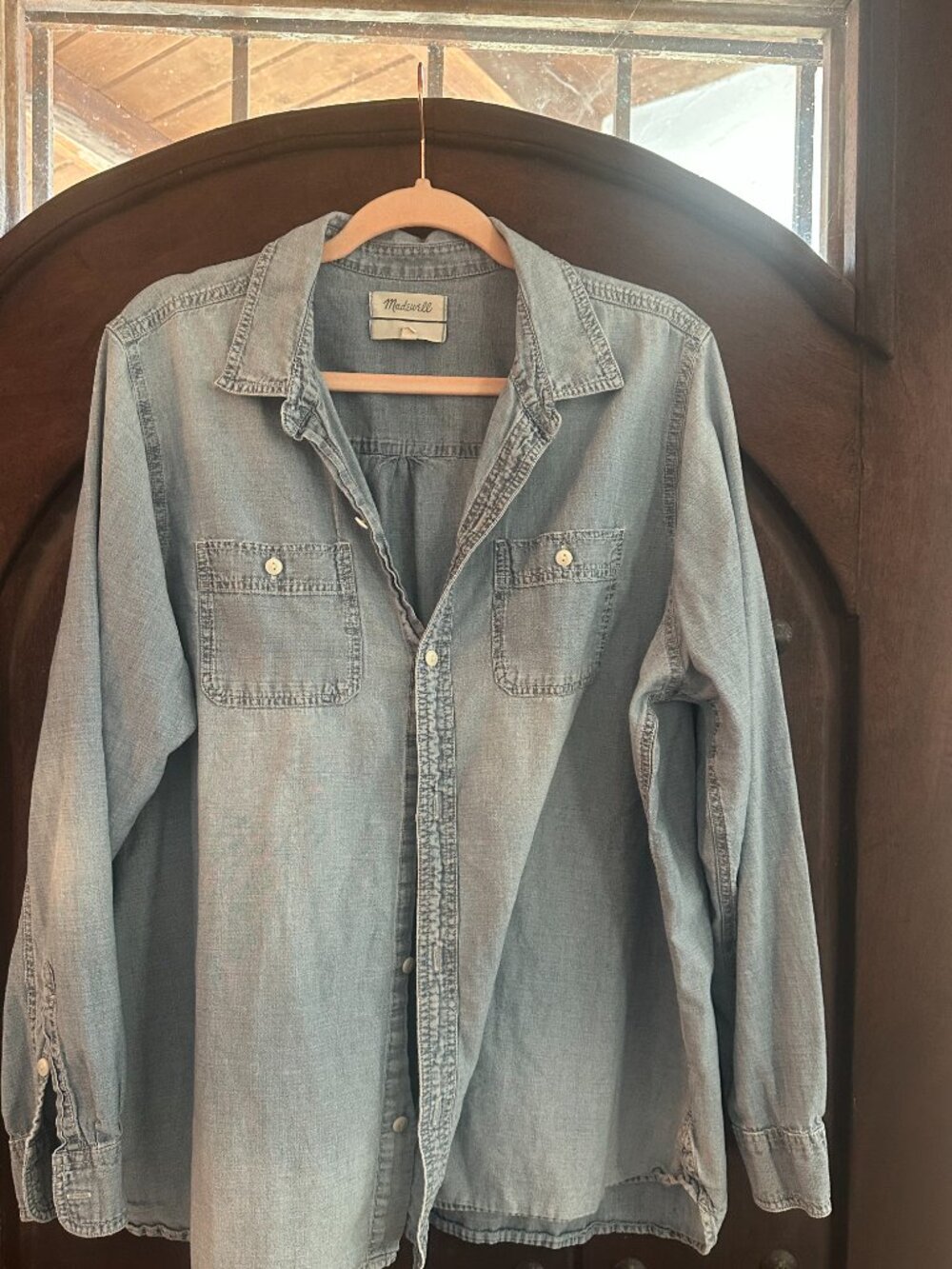 Madewell Women's 3x Chambray Shirt